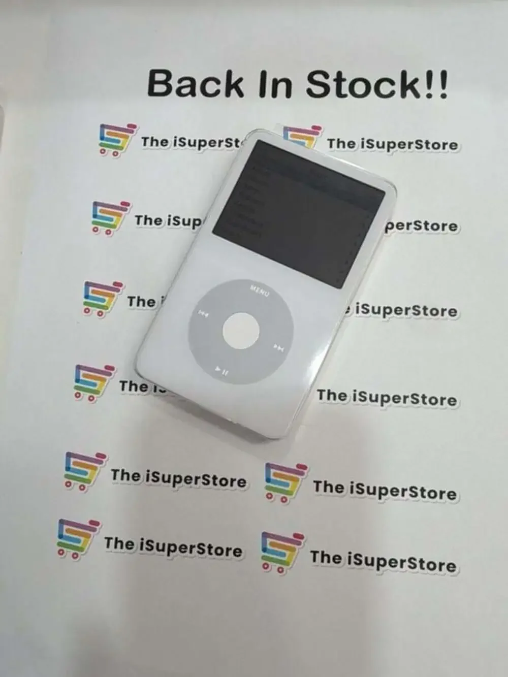 Refurbished Apple iPod Classic 5th Gen 80GB White SSD Upgrade 1 Yr Warranty